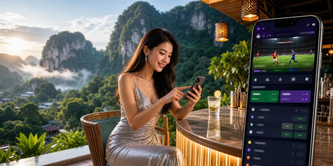 Antara muka kasino mudah alih di Ipoh Malaysia dengan reka bentuk moden