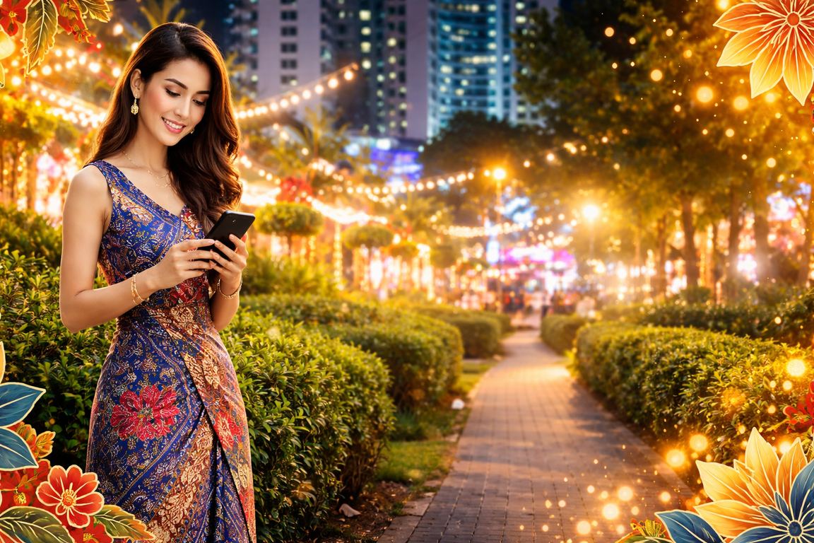 Kasino mudah alih di Petaling Jaya dengan gaya batik Malaysia dan antara muka privasi data moden