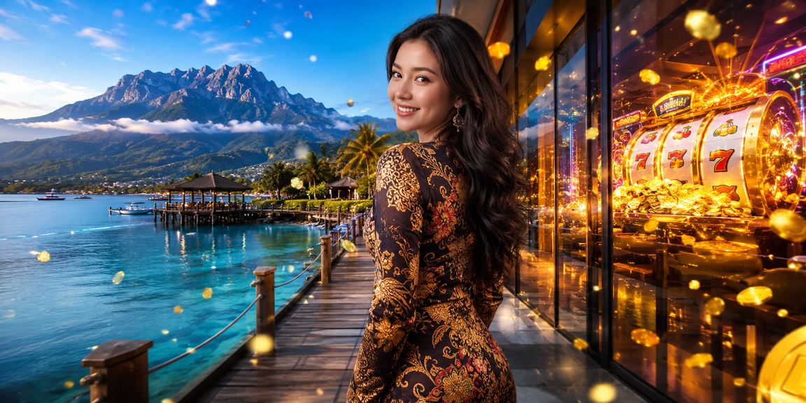 Permainan slot bergaya batik Sabah dengan grafik warna-warni